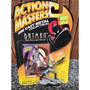 Vintage Catwoman Action Masters Batman Animated Series Metal Figure #A88